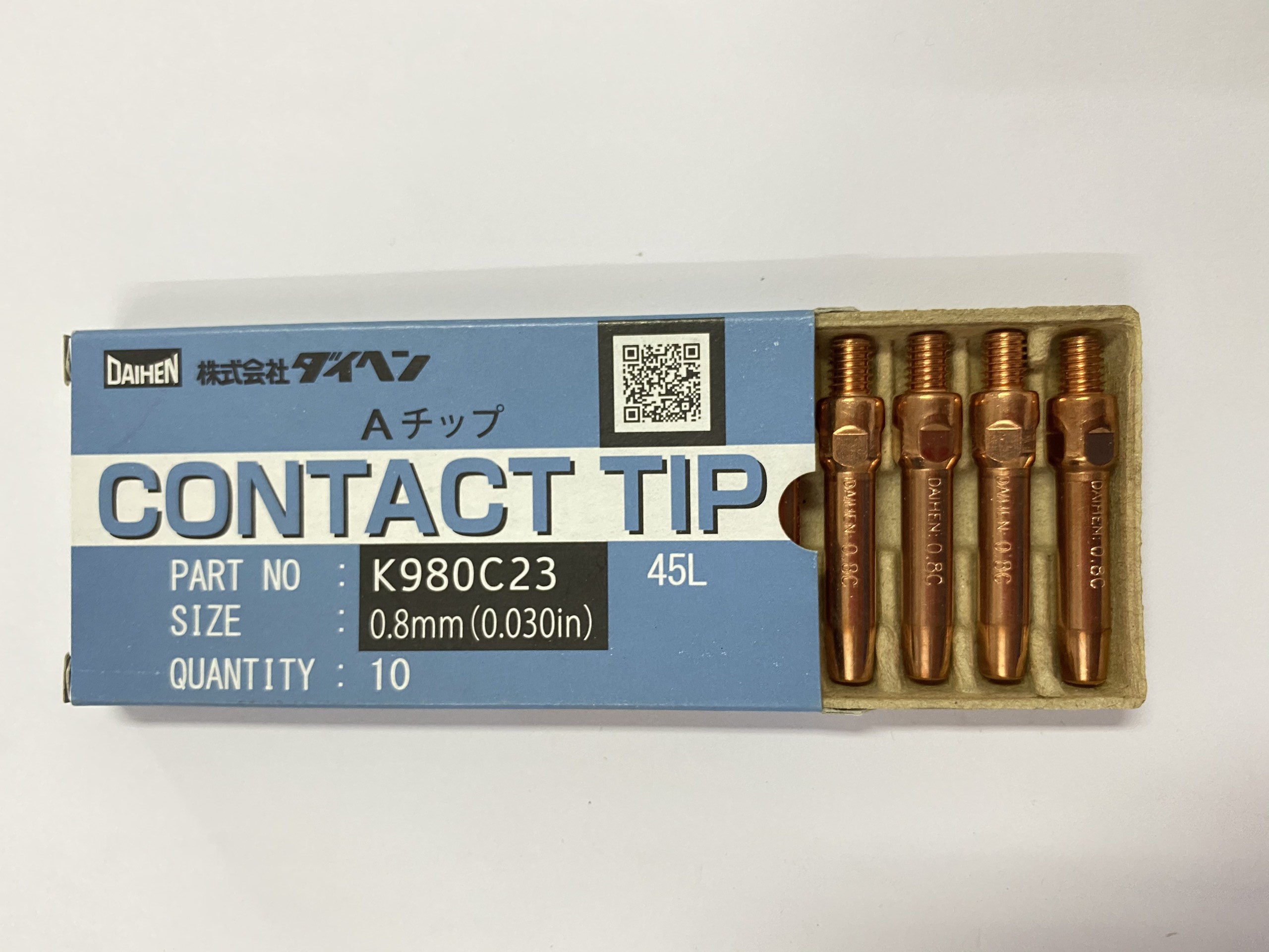 Béc hàn  K980C23 (0.8x45L)