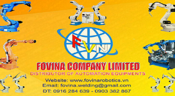 Cung cấp các loại Robot công nghiệp như Robot hàn, Robot gắp, Robot sơn, Robot mài,..